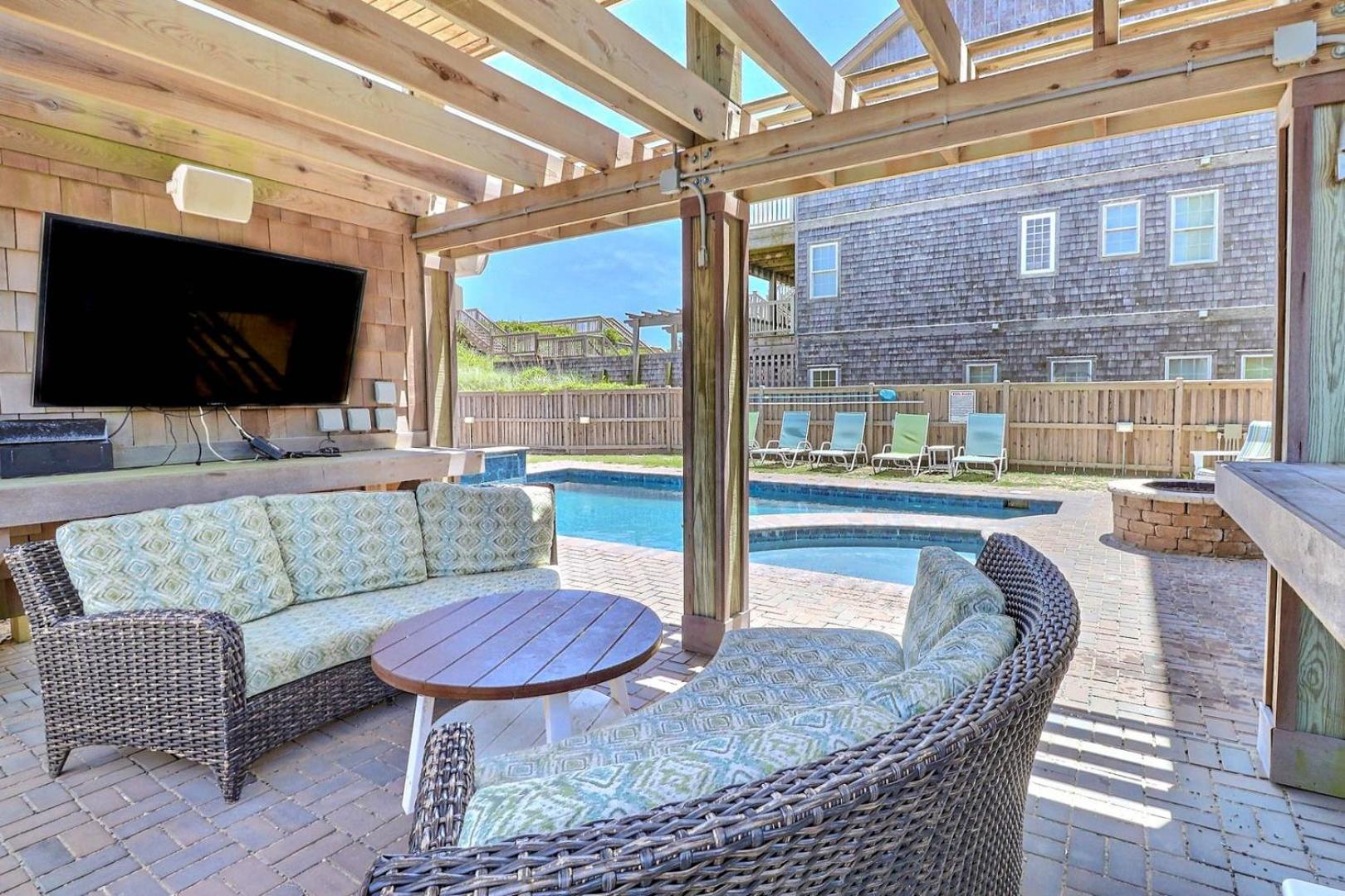 6007 Happy Sol Oceanfront Heatable Pool Villa Nags Head Exterior photo
